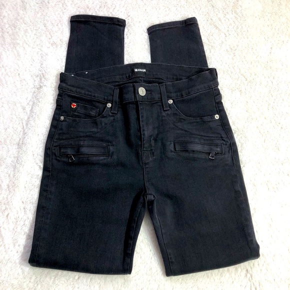 Hudson Roe Midrise Super Skinny Ankle Jeans - Picture 3 of 8